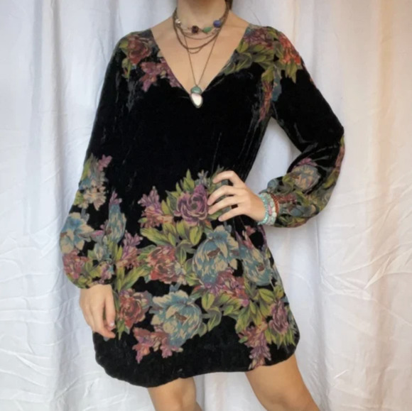 Free People Velvet Dresses